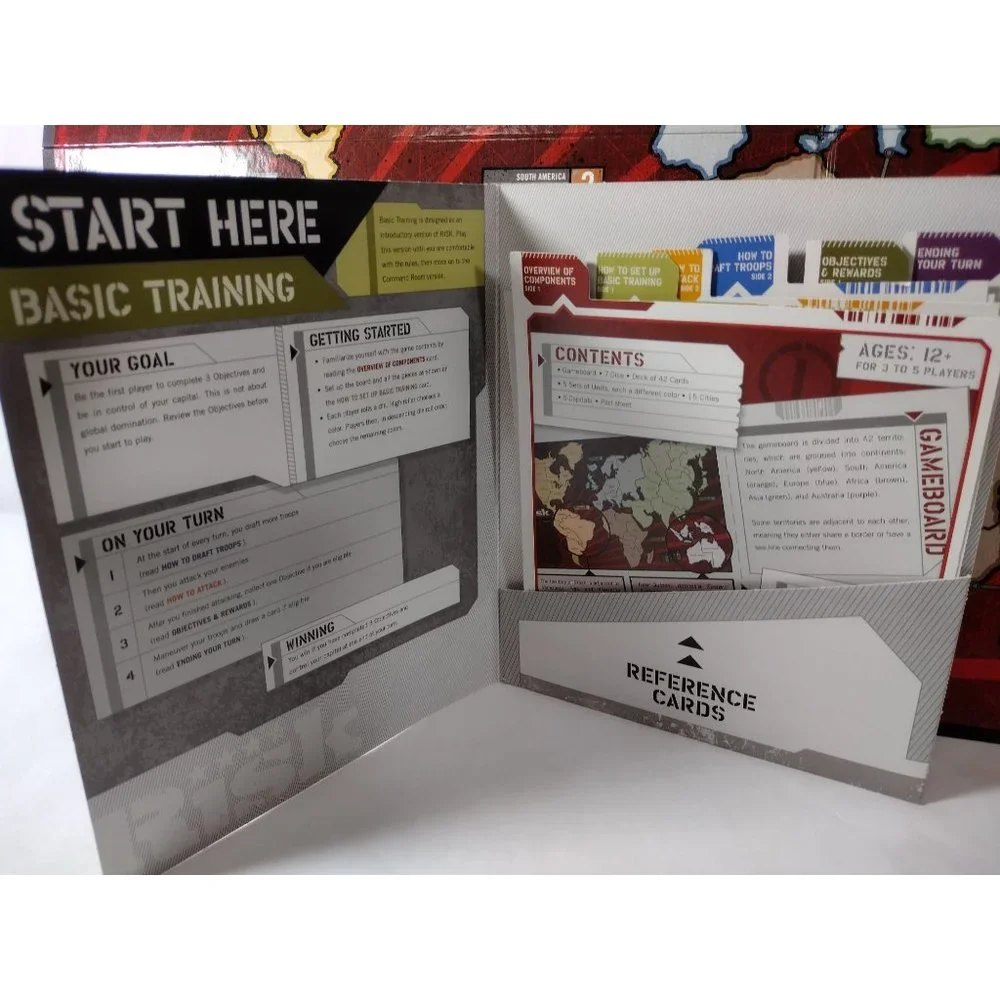 Risk Board Game 2008 Hasbro Parker Brothers Strategy Game Complete